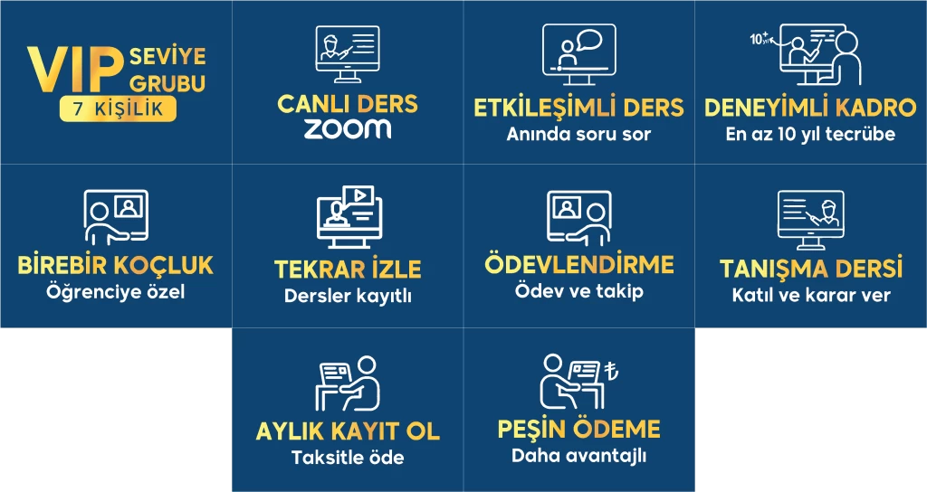 lgs vip grup ozellikler