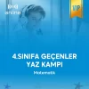 4.Sınıfa Geçenlere VIP  Yaz Kampı